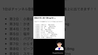 【亜鉛】生殖機能維持、成長発達に重要な亜鉛を多く含む食べ物Top10shorts 健康 [upl. by Robyn]