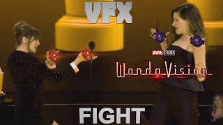 VFX  Scarlet Witch Vs Agatha Harkness  FIGHT [upl. by Pike]