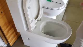 How to tighten a loose toilet seat [upl. by Apilef]