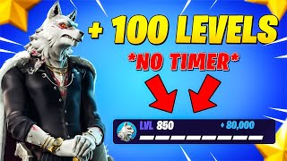 INSANE BEST Fortnite AFK XP GLITCH 950k a Min Not Patched 🤩😱 [upl. by Swenson]