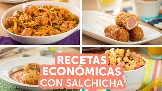 Recetas económicas con salchicha  Kiwilimón [upl. by Auka]