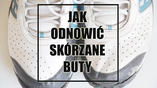 JAK ŁATWO NAPRAWIĆ ZAGIĘCIA NA SKÓRZANYCH BUTACH  JAK ODNOWIĆ SKÓRZANE BUTY [upl. by Ahcsat]