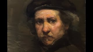 Portrait Painting Tutorial  Rembrandt Master Copy [upl. by Aitnis987]