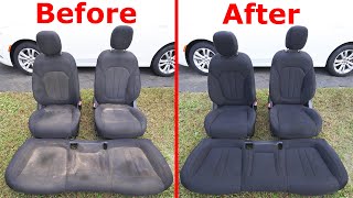 How To Super Clean Cloth and Leather Seats [upl. by Nol]