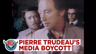 Pierre Trudeau and the media boycott 1983 [upl. by Stelle832]