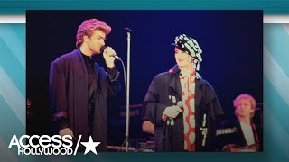 Boy George Opens Up About The Passing Of George Michael  Access Hollywood [upl. by Crispin]