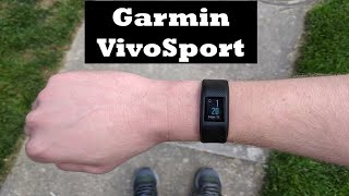 Why the Garmin VivoSport is the Best Budget Fitness Tracker [upl. by Eirolav]