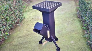 The Best Homemade Rocket Stove [upl. by Atiram]