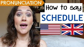 How to Pronounce SCHEDULE US UK amp Australian pronunciation [upl. by Jammal]