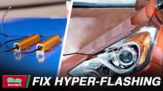 How To Fix Hyperflashing LED Turn Signals Load Resistor Installation [upl. by Victorine633]