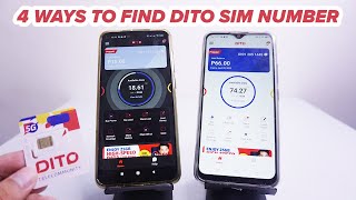 4 WAYS TO FIND DITO SIM NUMBER [upl. by Cooperstein]