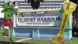 Freeport Bahamas Cruise Port Area Tour [upl. by Ecirrehs]