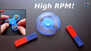 quotFree Energyquot Magnetic Fidget Spinner Motor Real [upl. by Engleman]