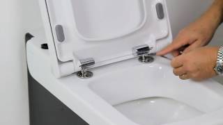 How to install a softclose toilet seat [upl. by Reese610]