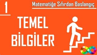 1 Temel Bilgiler Matematiğe Sıfırdan Başlangıç [upl. by Ahseina]