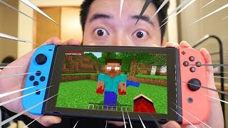 HOW TO FIND HEROBRINE IN MINECRAFT SWITCH EDITION [upl. by Narat]