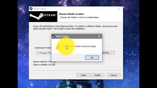 Cara Mengatasi Steam Destination Folder Must Be Empty [upl. by Pollock]