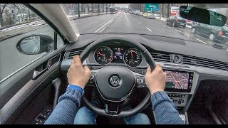 Volkswagen Passat B8  4K POV Test Drive 136 Joe Black [upl. by Artinek68]