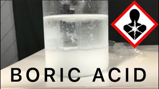 Making boric acid [upl. by Ennyleuqcaj557]