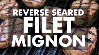 Reverse Seared Filet Mignon with Red Potatoes  REC TEC Grills [upl. by Vaenfila193]