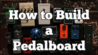 How To Build a Guitar Pedal Board [upl. by Attenad285]