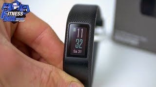 Garmin Vivosport HandsOn Unboxing Lieferumfang amp Erster Eindruck vom Garmin Fitnessarmband [upl. by Eecyal306]