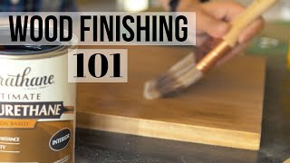 Finishing School 101 The Basics of Finishing Wood [upl. by Oniger873]