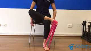 Tibialis Posterior exercise [upl. by Bashuk490]