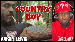 Aaron Lewis  Country Boy  REACTION [upl. by Combes594]