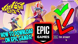 How To Download Knockout City On PC Epic Games NEW GAME [upl. by Nytsua]