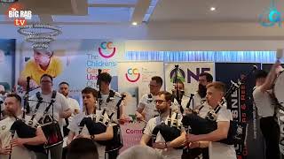 Inveraray and District Pipe Band First 12 New Medley Kids With Cancer 2023 [upl. by Heddy]