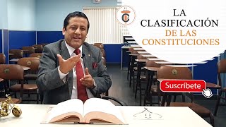 LA CLASIFICACIÓN DE LAS CONSTITUCIONES  TC 193 [upl. by Hyo]