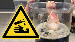 FleshDestroying Chromic Acid  Periodic Table of Videos [upl. by Littman]