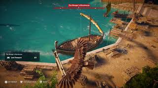 Assassins creed odyssey The Mongers Warehouse [upl. by Aciretehs]