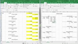 Ledger Accounts  Filipino TAccounts [upl. by Mlohsihc875]