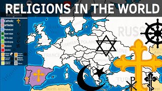 Religions in the world [upl. by Lamraj]