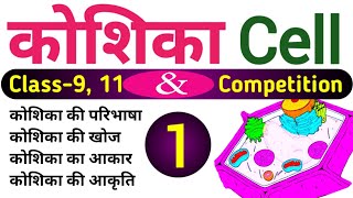 कोशिका  What is cell  koshika ki khoj aakar akriti  Discovery Shape Size of cell  ScienceSK [upl. by Ahsirkal70]