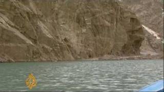 Pakistan landslide engulfs villages [upl. by Nigam]