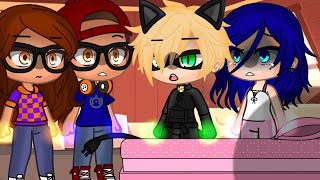 Hes Not my Boyfriend MLB  MariChat Sleepover  •GachaClub• ScalacticZoe [upl. by Cora]