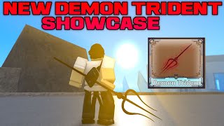 NEW Demon Trident Showcase  King Legacy [upl. by Simara]