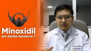 Dicas do Dermatologista Dr Paulo Lu Minoxidil em região de barba minoxidil barba [upl. by Nivrem]