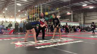 Fastest Submission of the Day  NAGA JiuJitsu Match  Izabella Frezzo [upl. by Lohse]