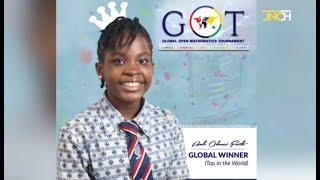 15 Year Old Math Genius from AfricaNigeria defeats UK US China amp Canada Students in Math Contest [upl. by Aneelad243]