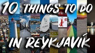 10 THINGS TO DO IN REYKJAVIK  Iceland Places to Visit Iceland Tips [upl. by Farmer]