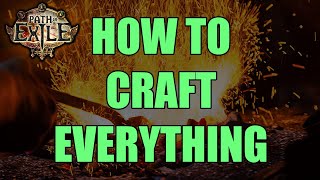 Beginner to Advanced FULL Crafting Crash Course  Path of Exile Guide [upl. by Llednyl]