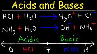 Acids and Bases  Basic Introduction  Chemistry [upl. by Eleumas]