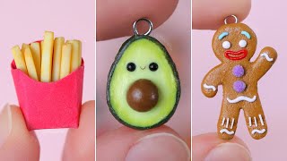 8 Polymer Clay Miniature DIY Crafts  Tutorial Compilation [upl. by Hogen385]