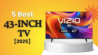 Top 5 Best 43Inch TV 2025 [upl. by Eudo]