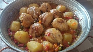 CATAPLANA DE quot POLLO A LA JARDINERAquot [upl. by Kelam642]