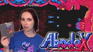 Abadox  Body HORROR on the NES  Cannot be Tamed [upl. by Einavoj]